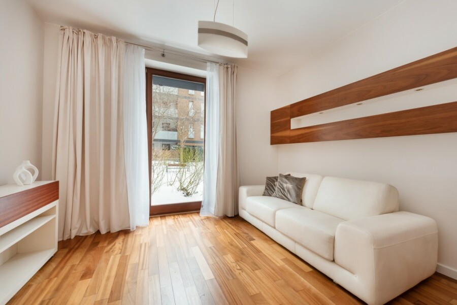 Warszawa, Wilanów, Sarmacka, Apartament 3 pokoje 92 m² + ogródek 9 m² + garaż