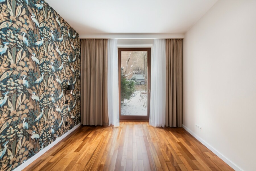 Warszawa, Wilanów, Sarmacka, Apartament 3 pokoje 92 m² + ogródek 9 m² + garaż