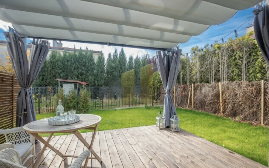 Warszawa, Wilanów, Zaściankowa, Kawalerka | Ogród 125m² | Premium