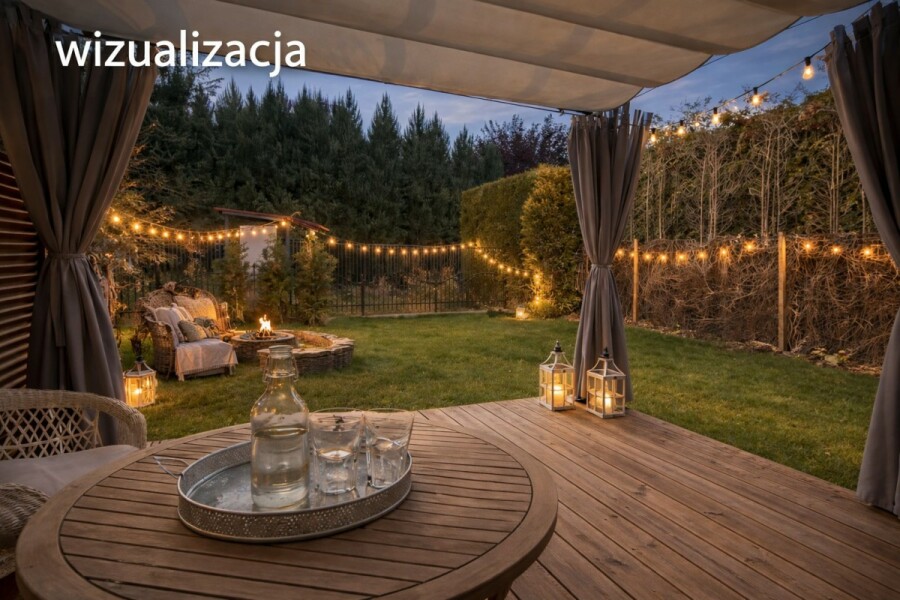 Warszawa, Wilanów, Zaściankowa, Kawalerka | Ogród 125m² | Premium