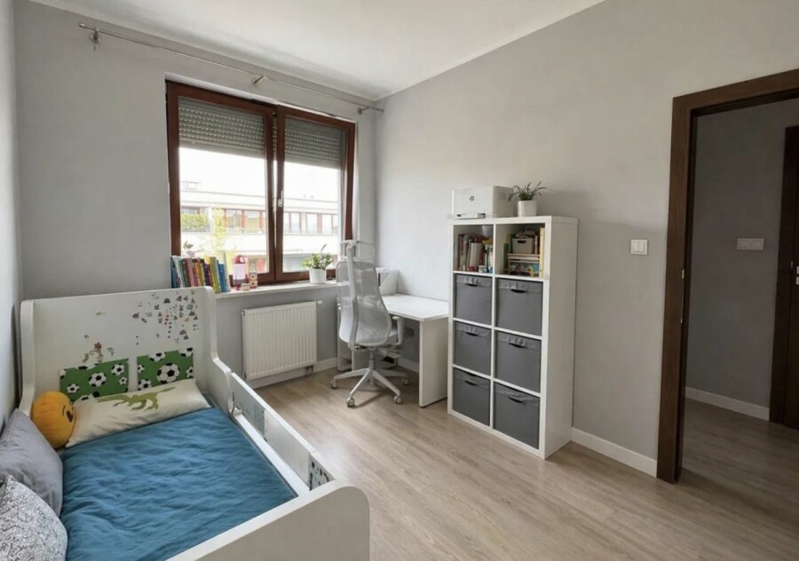 Warszawa, Wilanów, Prymasa Augusta Hlonda, Narożny apartament z tarasem na ostatnim piętrze