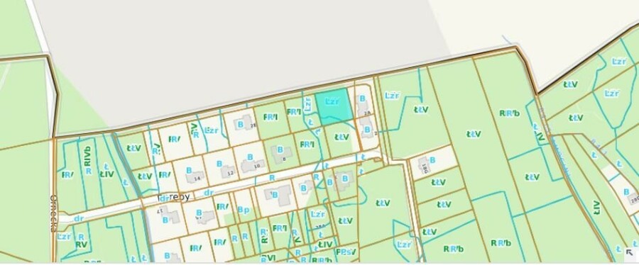 Warszawa, Białołęka, Poręby, 1230m2 Białołęka ul. Poręby grunt objęty MPZP