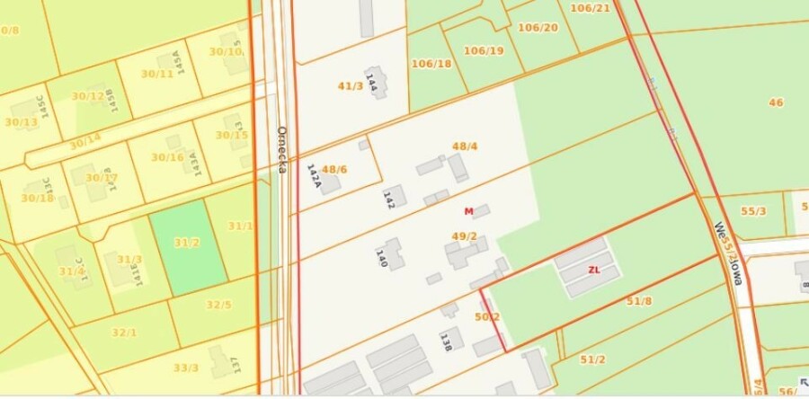Warszawa, Białołęka Białołęka Dworska, Ornecka, Grunt 1646m2 z Pnb Ornecka Białołęka Dworska