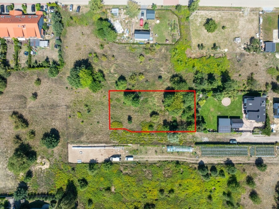 Warszawa, Białołęka, Ostródzka, Działka 1352m2 ul. Ostródzka MPZP