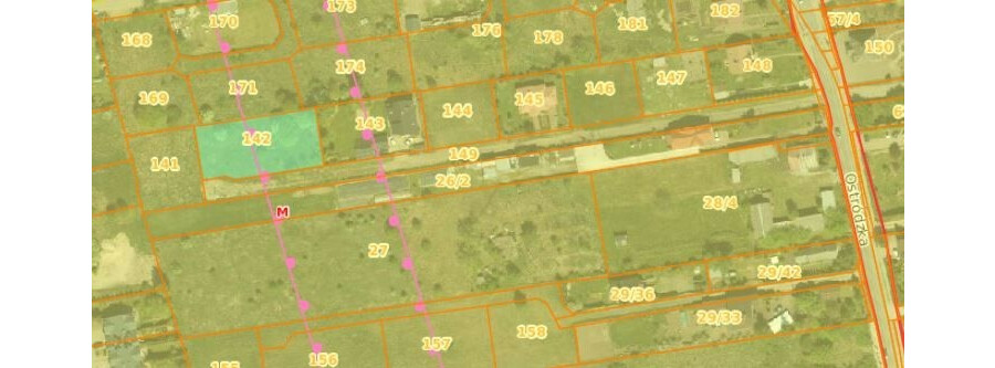 Warszawa, Białołęka, Ostródzka, Działka 1352m2 ul. Ostródzka MPZP