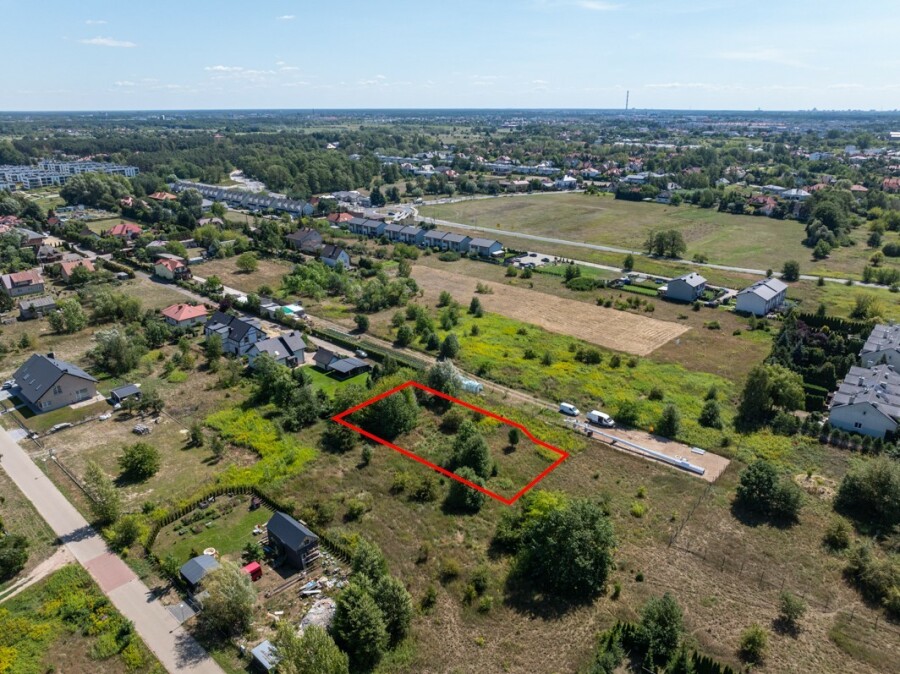 Warszawa, Białołęka, Ostródzka, Działka 1352m2 ul. Ostródzka MPZP