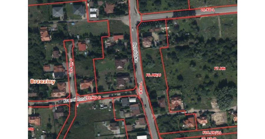 Warszawa, Białołęka, Ostródzka, Ostródzka 2445m2 MPZP MN/U