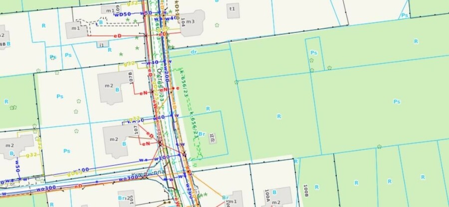 Warszawa, Białołęka, Ostródzka, Ostródzka 2445m2 MPZP MN/U