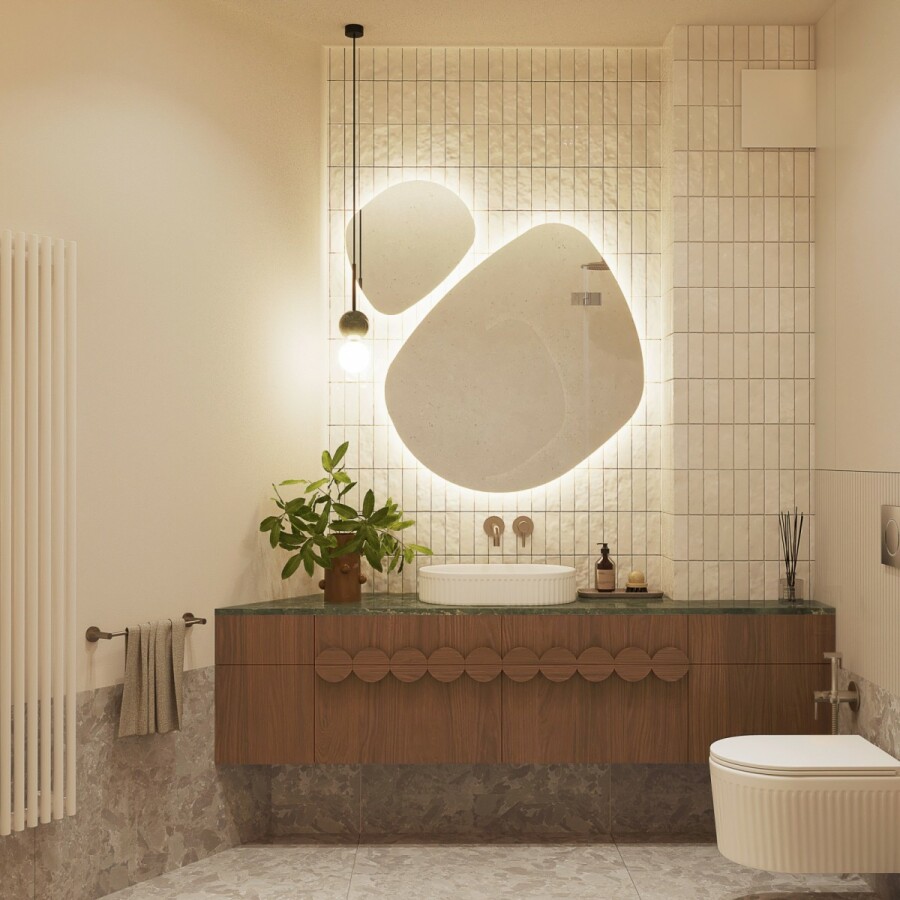Warszawa, Praga-Północ, Józefa Sierakowskiego, Port Praski – przestronny apartament z projektem