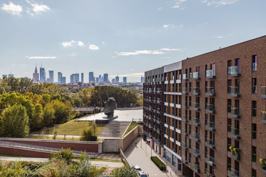 Warszawa, Praga-Północ, Józefa Sierakowskiego, Port Praski – przestronny apartament z projektem