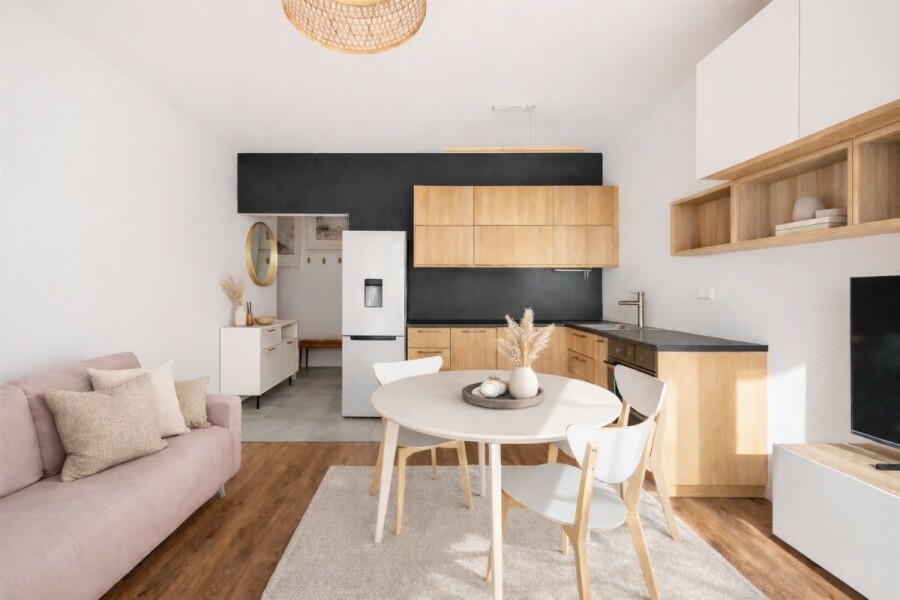 Warszawa, Żoliborz, Kaliny Jędrusik, Dwupokojowy apartament z tarasem – Żoliborz