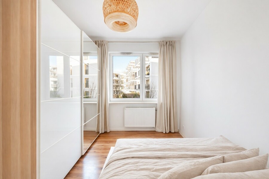 Warszawa, Żoliborz, Kaliny Jędrusik, Dwupokojowy apartament z tarasem – Żoliborz