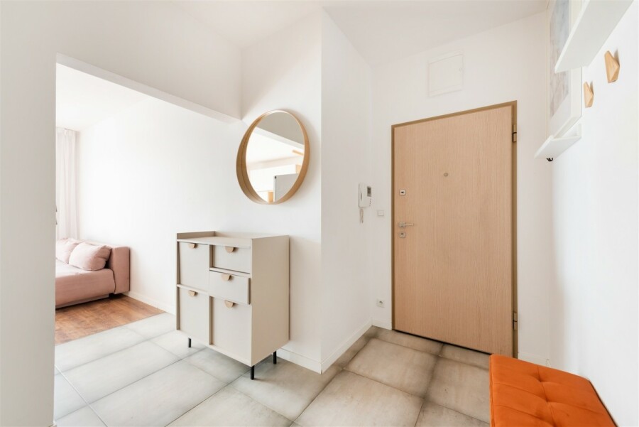 Warszawa, Żoliborz, Kaliny Jędrusik, Dwupokojowy apartament z tarasem – Żoliborz