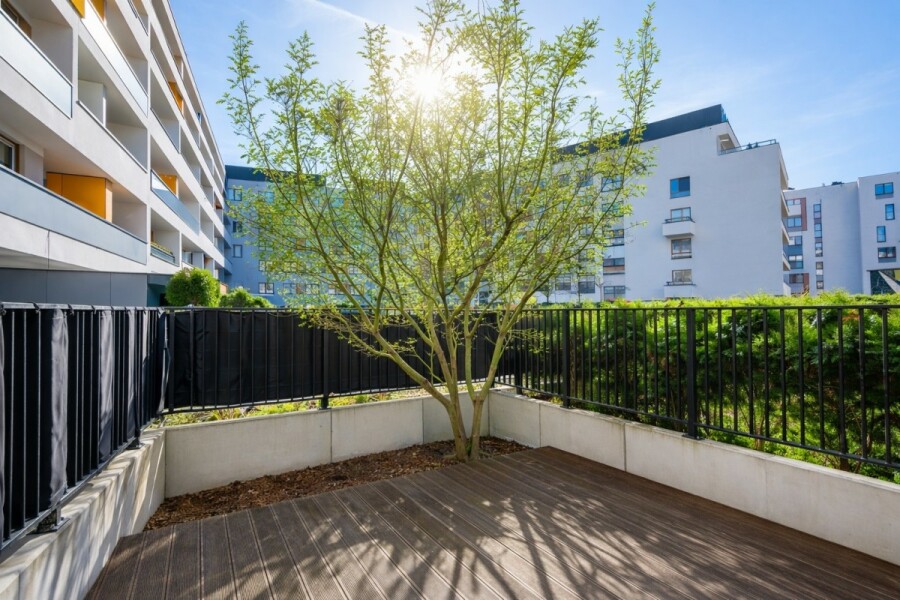 Warszawa, Żoliborz, Kaliny Jędrusik, Dwupokojowy apartament z tarasem – Żoliborz
