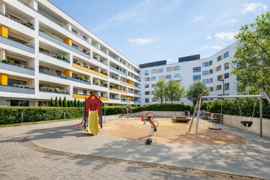 Warszawa, Żoliborz, Kaliny Jędrusik, Dwupokojowy apartament z tarasem – Żoliborz