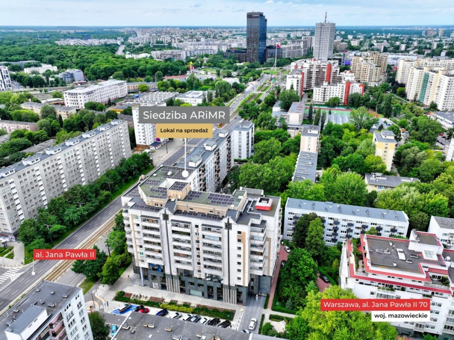 Warszawa, Śródmieście, Aleja Jana Pawła Ii, Lokal usługowy 110,32m2, garaż Centrum