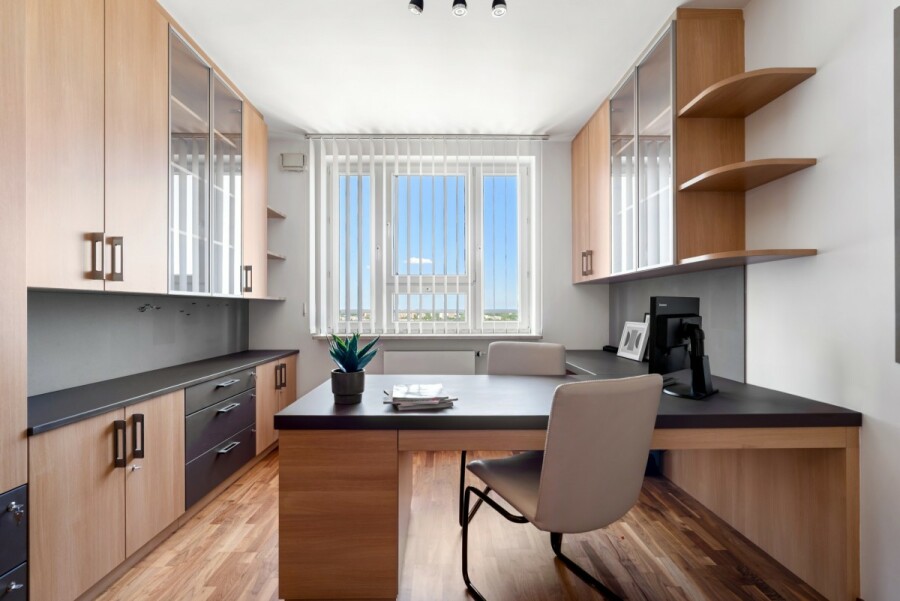 Warszawa, Śródmieście Muranów, Zygmunta Słomińskiego, Rodzinny apartament z widokiem na City i Żoliborz