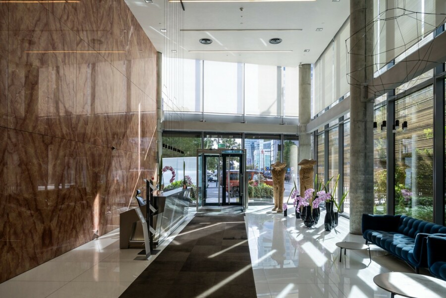 Warszawa, Śródmieście Północne, Twarda, Dwupokojowy apartament w Cosmopolitanie