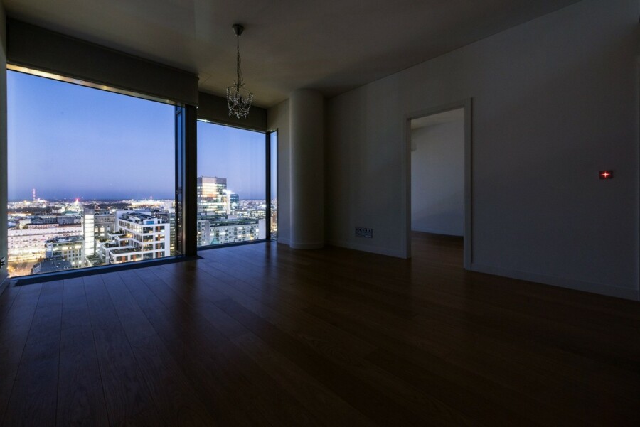 Warszawa, Śródmieście Północne, Twarda, Dwupokojowy apartament w Cosmopolitanie