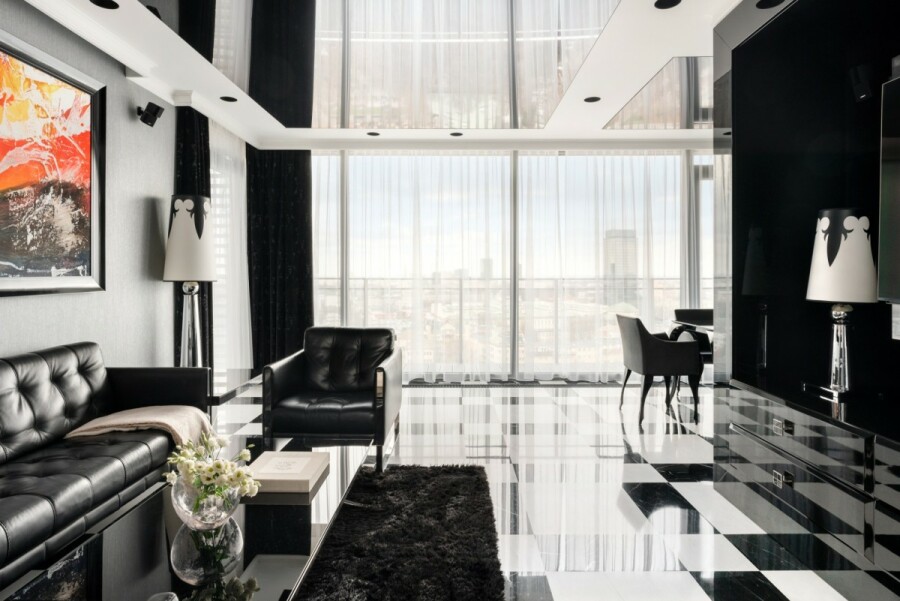 Warszawa, Śródmieście, Grzybowska, Luksusowy apartament z panoramicznym widokiem
