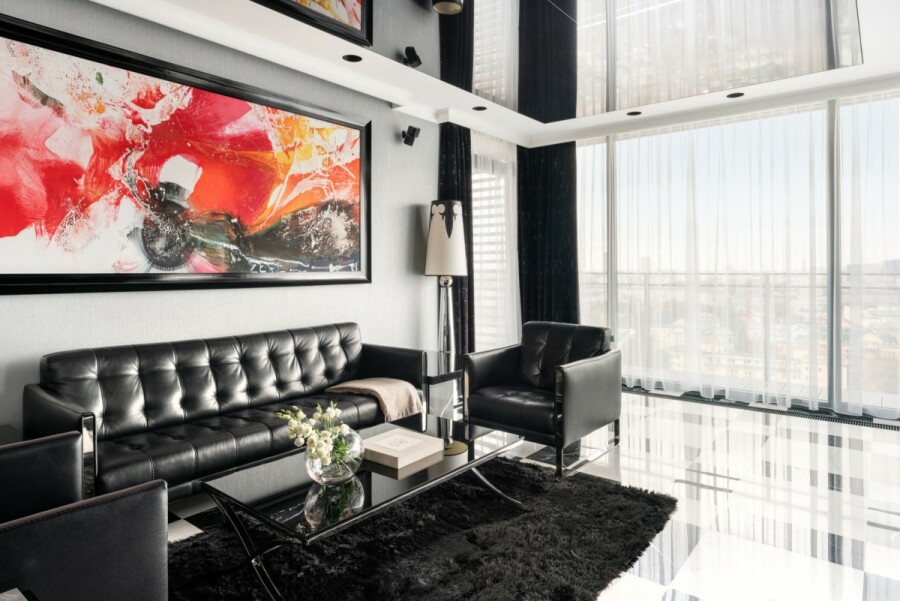 Warszawa, Śródmieście, Grzybowska, Luksusowy apartament z panoramicznym widokiem