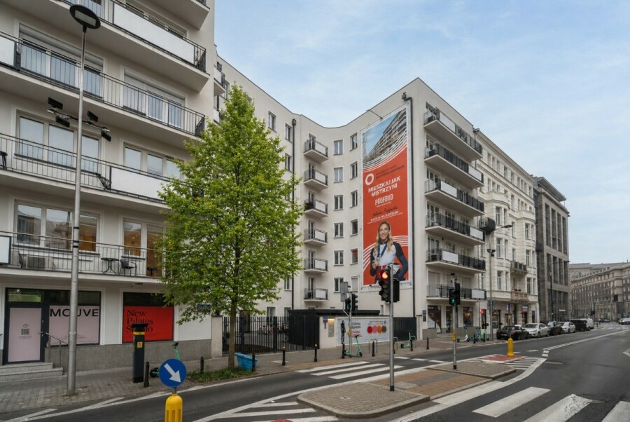 Warszawa, Śródmieście Południowe, Koszykowa, Mieszkanie z widokiem na Piękną.