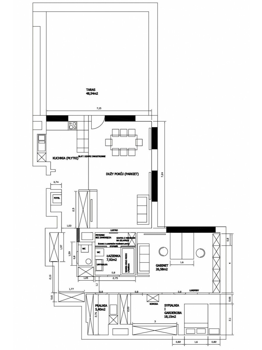Warszawa, Śródmieście, Bagno, Apartament w ścisłym centrum Warszawy