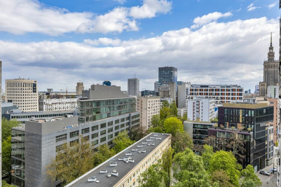 Warszawa, Śródmieście, Graniczna, 2 pokoje 26,7 m² Widok na Pałac Kultury!