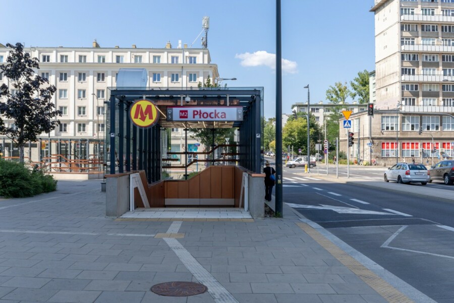 Warszawa, Wola, Płocka, LOKAL UŻYTKOWY PRZY STACJI METRA PŁOCKA