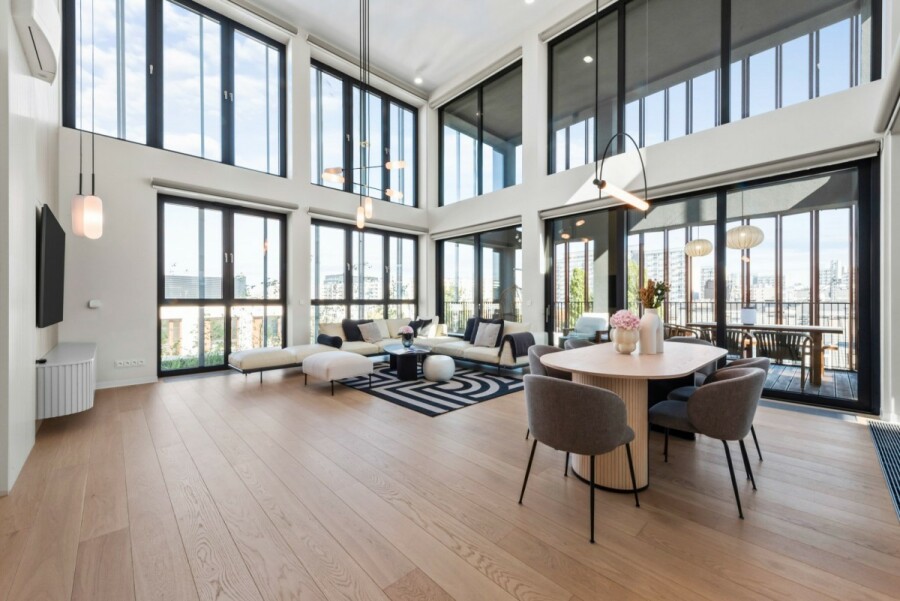 Warszawa, Wola, Krochmalna, DWUPOZIOMOWY PENTHOUSE BROWARY WARSZAWSKIE