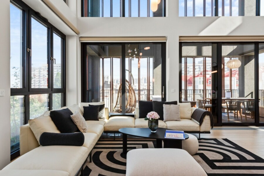 Warszawa, Wola, Krochmalna, DWUPOZIOMOWY PENTHOUSE BROWARY WARSZAWSKIE