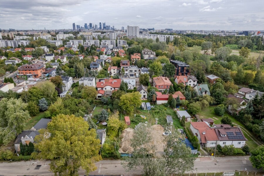 Warszawa, Wola Ulrychów, Wincentego Pola, Działka z projektem domu i prawomocnym pozwoleniem