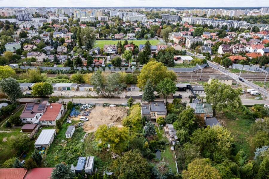 Warszawa, Wola Ulrychów, Wincentego Pola, Działka z projektem domu i prawomocnym pozwoleniem