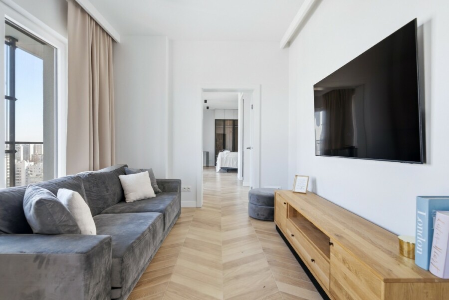 Warszawa, Wola, Marcina Kasprzaka, Apartament z widokiem na centrum Warszawy