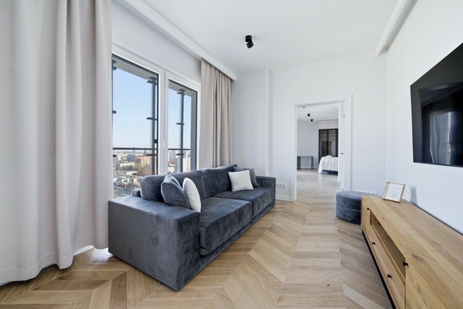 Warszawa, Wola, Marcina Kasprzaka, Apartament z widokiem na centrum Warszawy