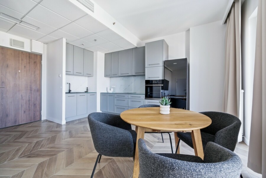 Warszawa, Wola, Marcina Kasprzaka, Apartament z widokiem na centrum Warszawy