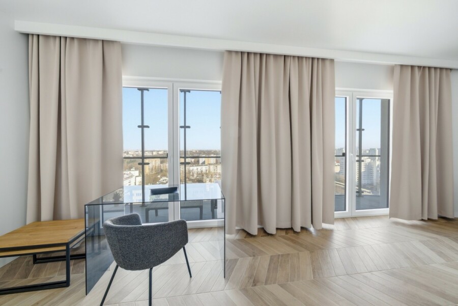 Warszawa, Wola, Marcina Kasprzaka, Apartament z widokiem na centrum Warszawy