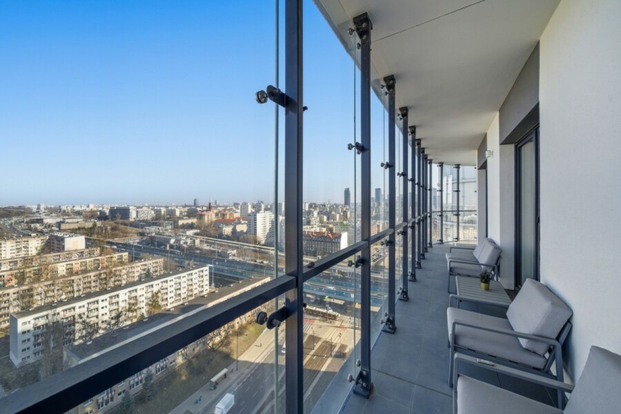 Warszawa, Wola, Marcina Kasprzaka, Apartament z widokiem na centrum Warszawy