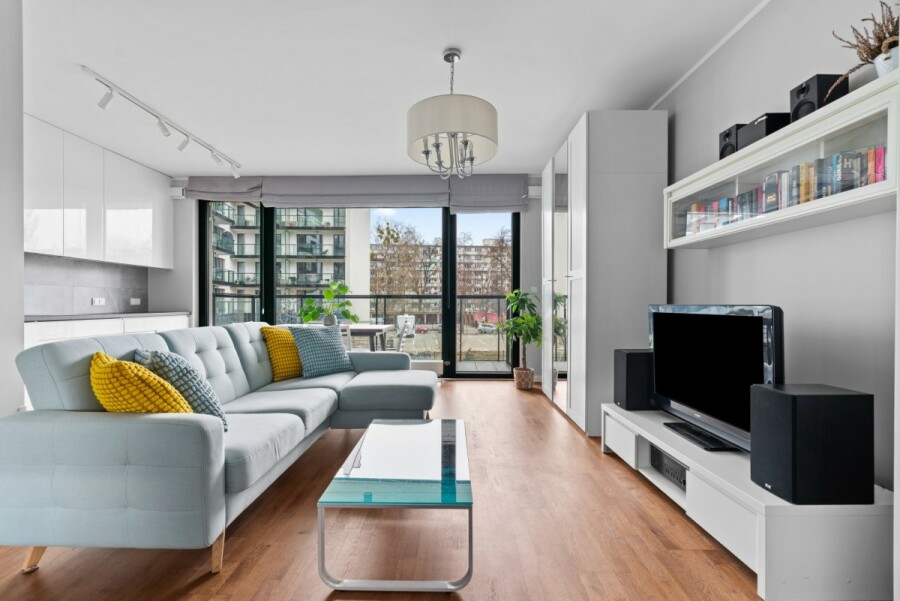 Warszawa, Wola Nowolipki, Dzielna, 51 m2 | Wysoki standard | 2 pokoje | Loggia