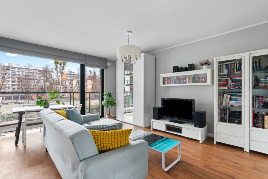 Warszawa, Wola Nowolipki, Dzielna, 51 m2 | Wysoki standard | 2 pokoje | Loggia