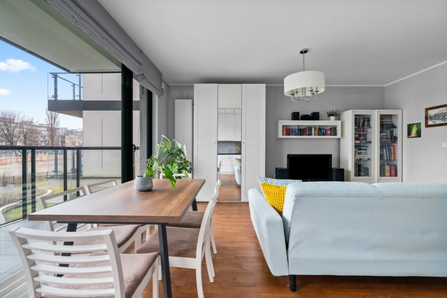 Warszawa, Wola Nowolipki, Dzielna, 51 m2 | Wysoki standard | 2 pokoje | Loggia