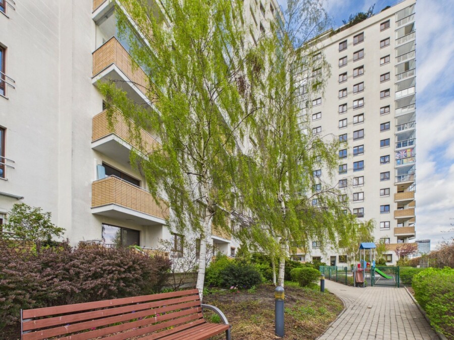 Warszawa, Wola Nowolipki, Okopowa, 2 pokoje, 13. piętro; cisza i panorama Warszawy