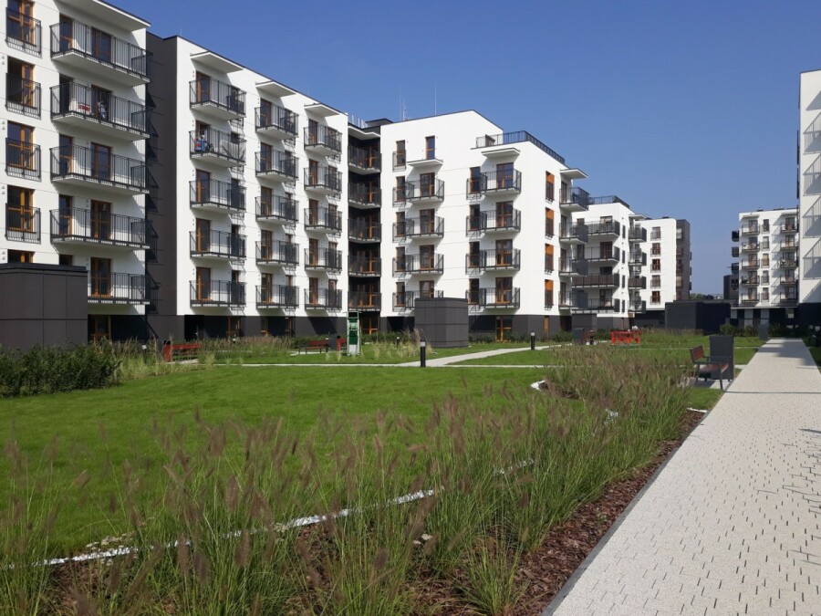 Warszawa, Włochy, Bakalarska, 2 pok. | Apartamenty Bakalarska | ogródek, loggia
