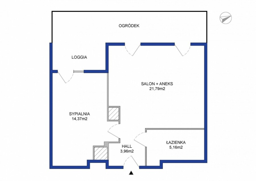 Warszawa, Włochy, Bakalarska, 2 pok. | Apartamenty Bakalarska | ogródek, loggia