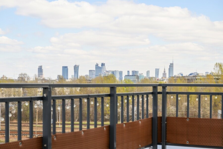 Warszawa, Włochy, Budki Szczęśliwickie, Wysoki Standard | 2 tarasy | Panorama Miasta