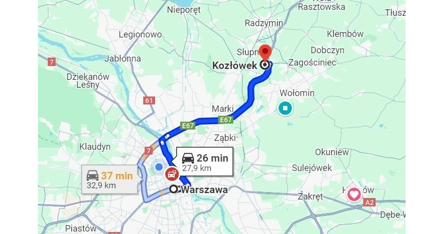 powiat wołomiński, Nadma, Kozłówek, Przemysłowo-usługowa, przy zjeździe S8, asfalt!