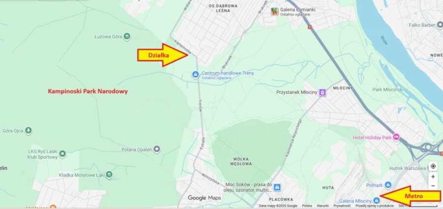 powiat warszawski zachodni, Łomianki, Dąbrowa Leśna, w Kampinoskim parku, MPZP, Unikat!!