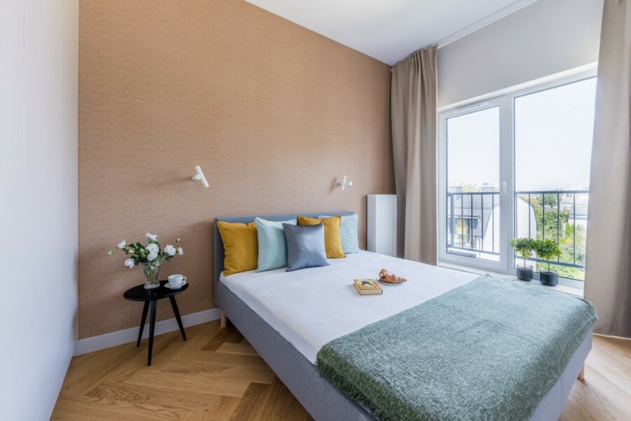 Warszawa, Praga-Południe Gocławek, Nowoczesny apartament, 3 pok., klimatyzacja, garaż