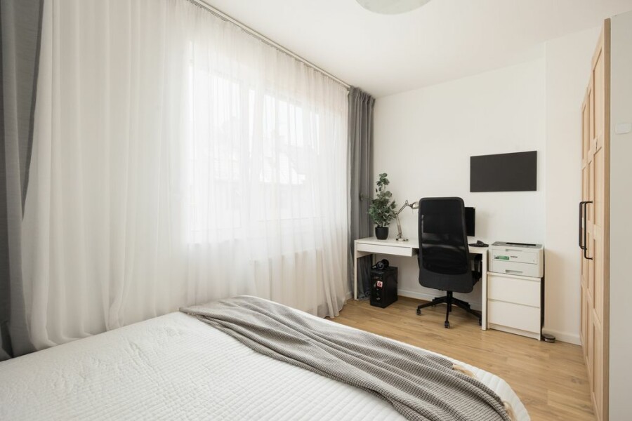 Warszawa, Białołęka, Piknikowa, 4pokojowy segment z ogródkiem na rodzinnym osiedlu