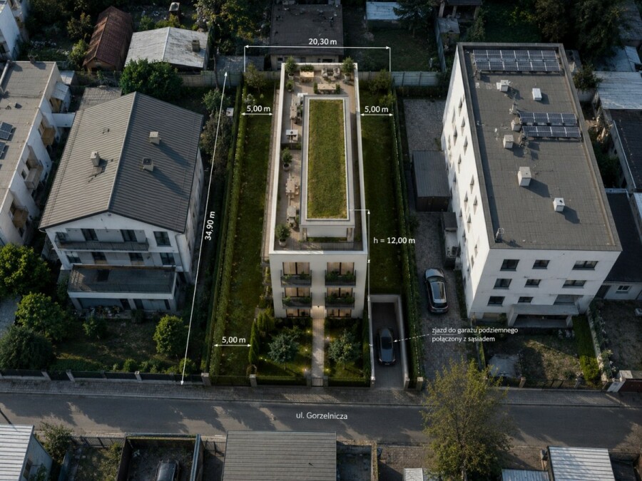 Warszawa, Praga-Południe Gocławek, Gorzelnicza, 707 m² MPZP MN/MW - DZIAŁKA INWESTYCYJNA